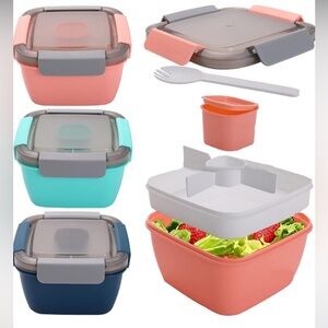 3 Pack Salad Lunch Container